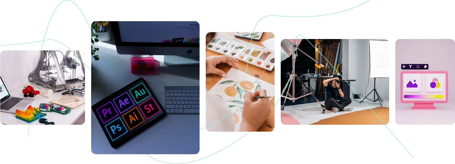 Team meeting discussing startup branding ideas