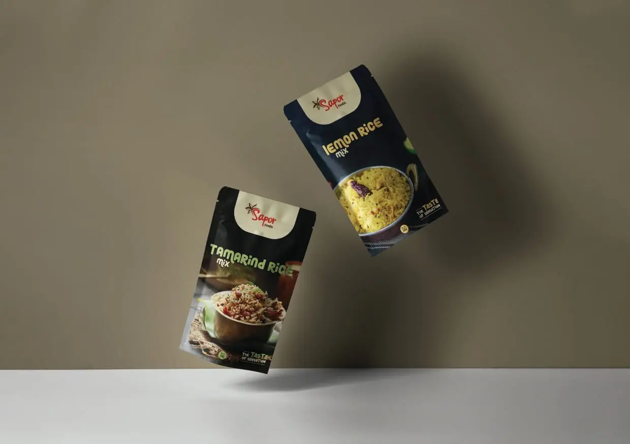 Laptop screen showing brand identity mockup